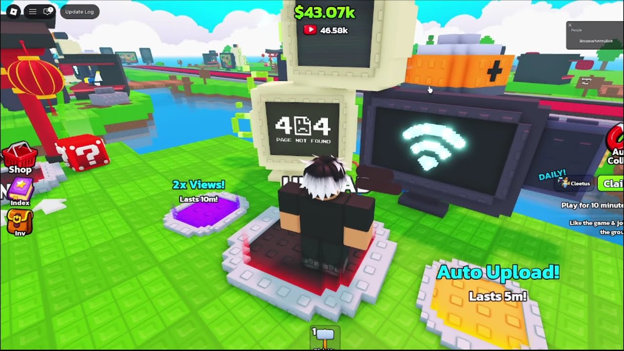 be a youtuber ROBLOX