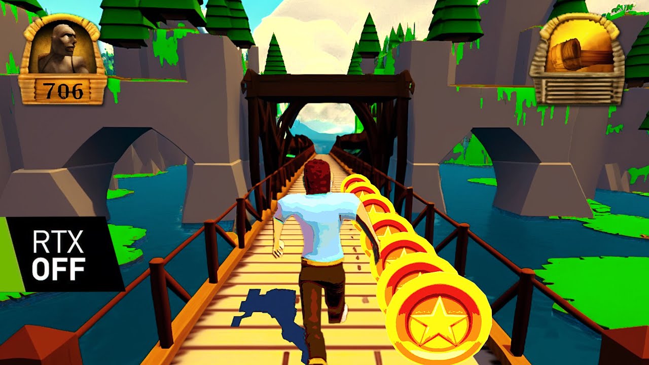 Temple Run but entirely AI-Generated😂
