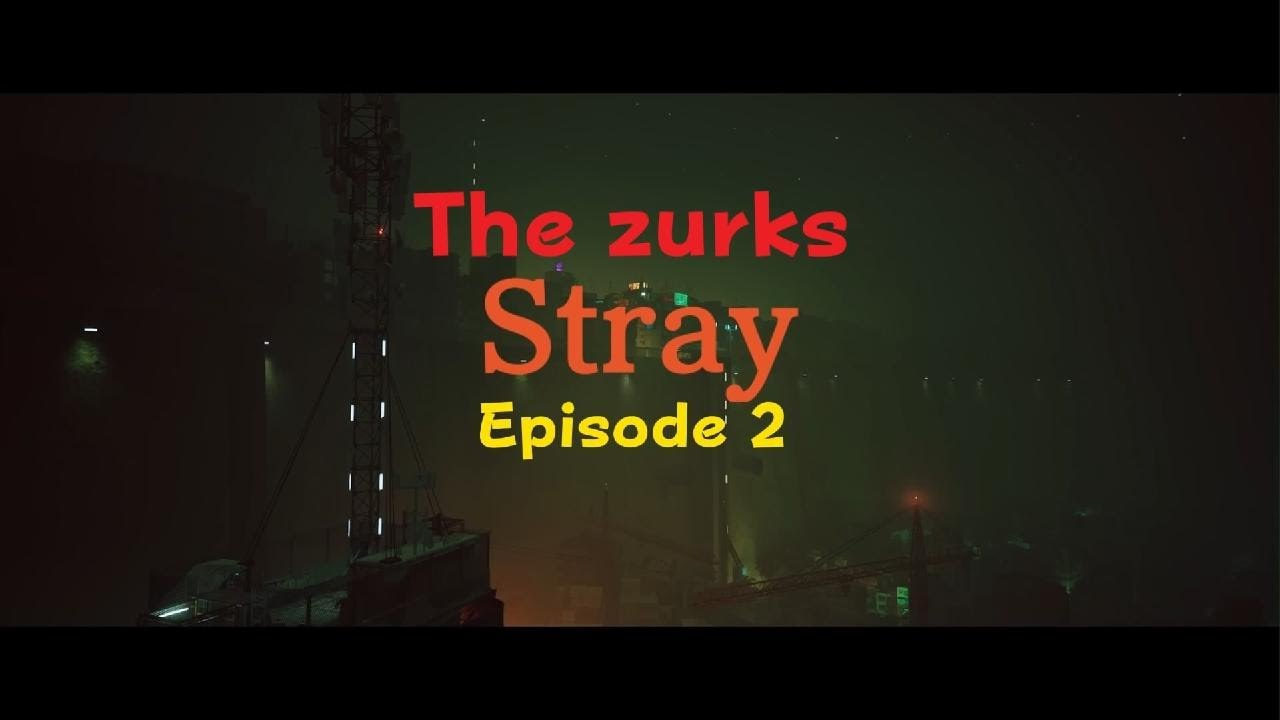 Stray episode 2 looking for tte tower #fun #gaming #Stray