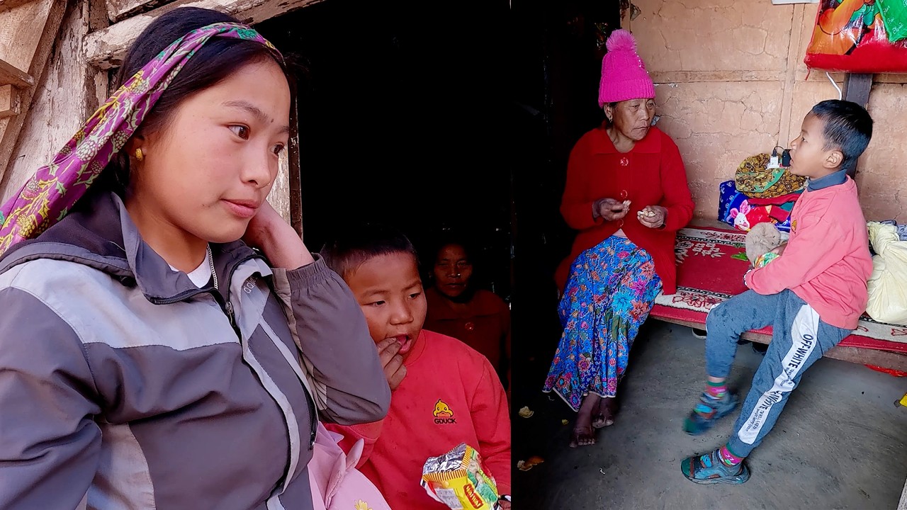 manjita rai's precious time with her relatives in the village || visiting relatives in the village |