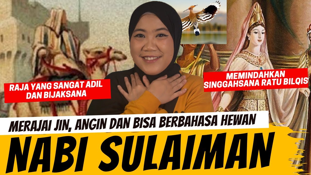 MERAJAI JIN, ANGIN DAN BISA BERBAHASA HEWAN - KISAH NABI SULAIMAN AS