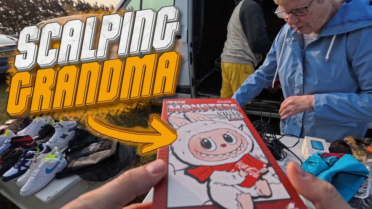 Even Grandmas Are Scalping LAFUFUS . Car boot POV.