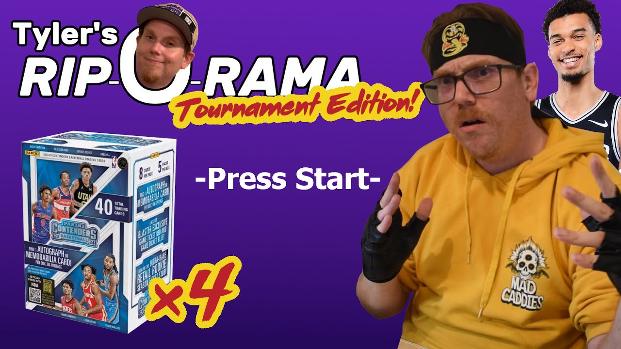 What's Better Than Wemby Chase? Wemby Catch! 👽2023-24 Panini Contenders NBA Basketball Blasters!