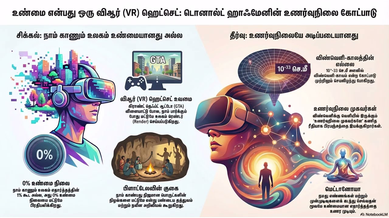 நாம் காண்பது எதுவும் உண்மையில்லை