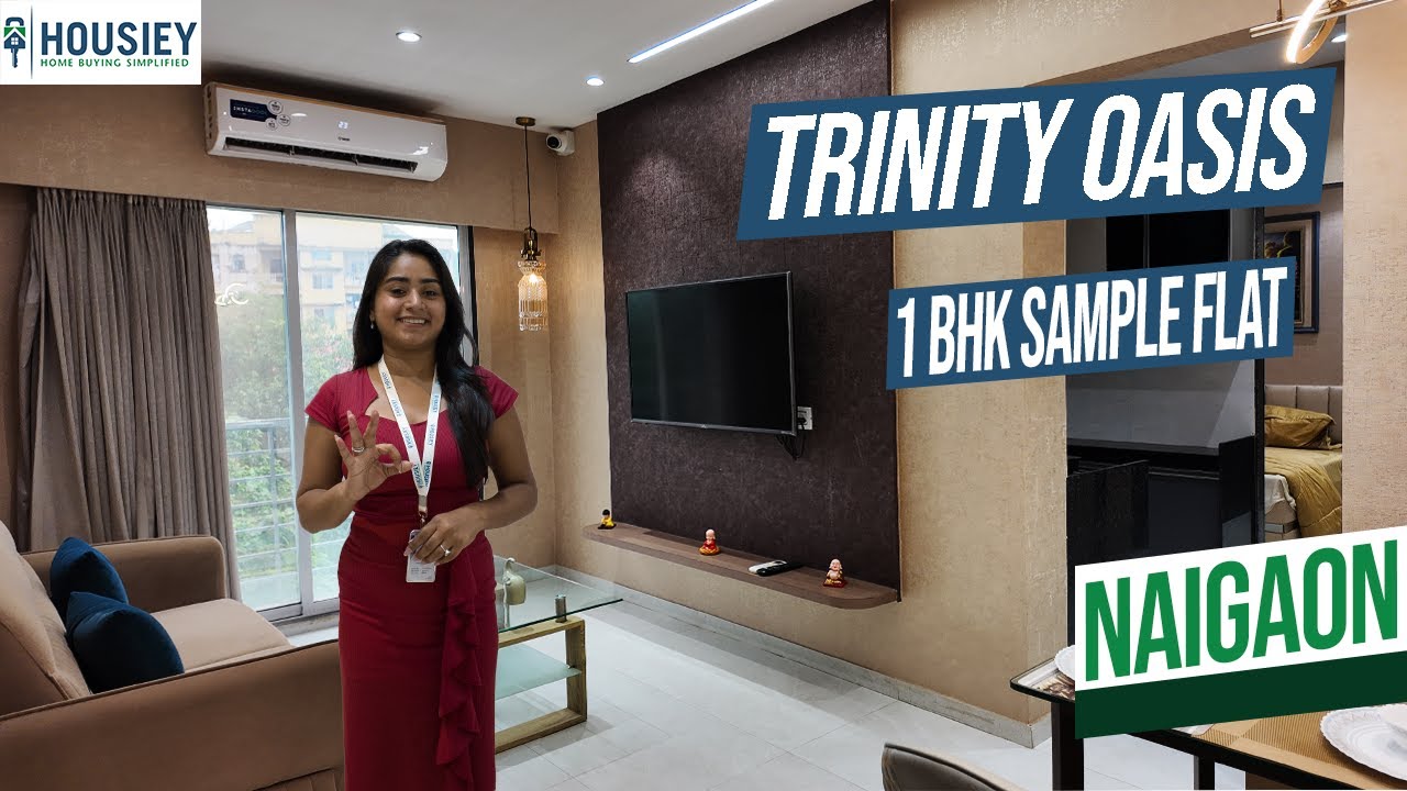 Harsh Trinity Oasis | 1 BHK Sample Flat Tour at Naigaon East | Price, Amenities & Location 2025