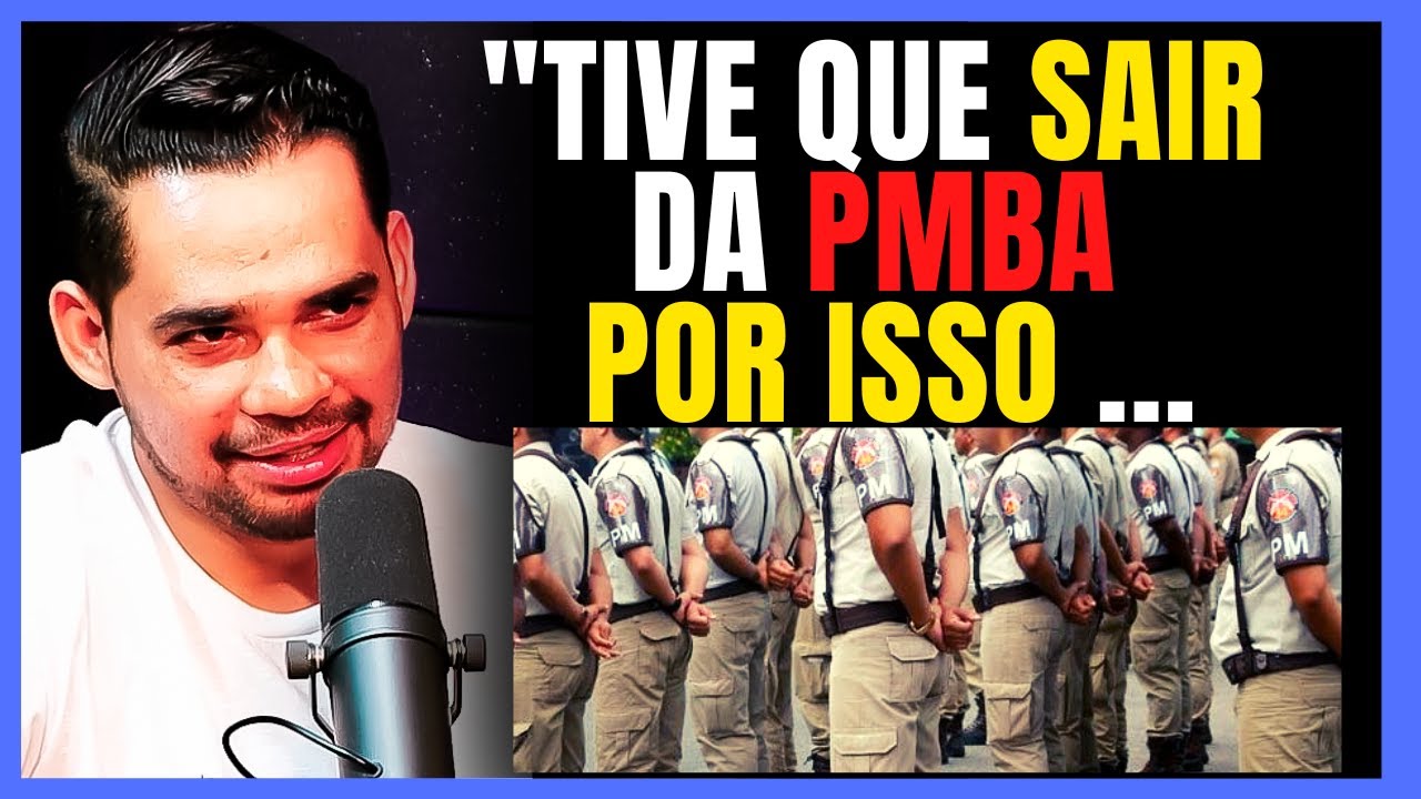SAI DA PMBA POR ESSE MOTIVO... LUCIANO MATOS,  QUEIROZ PODCAST POR ANDREMISSIO QUEIROZ