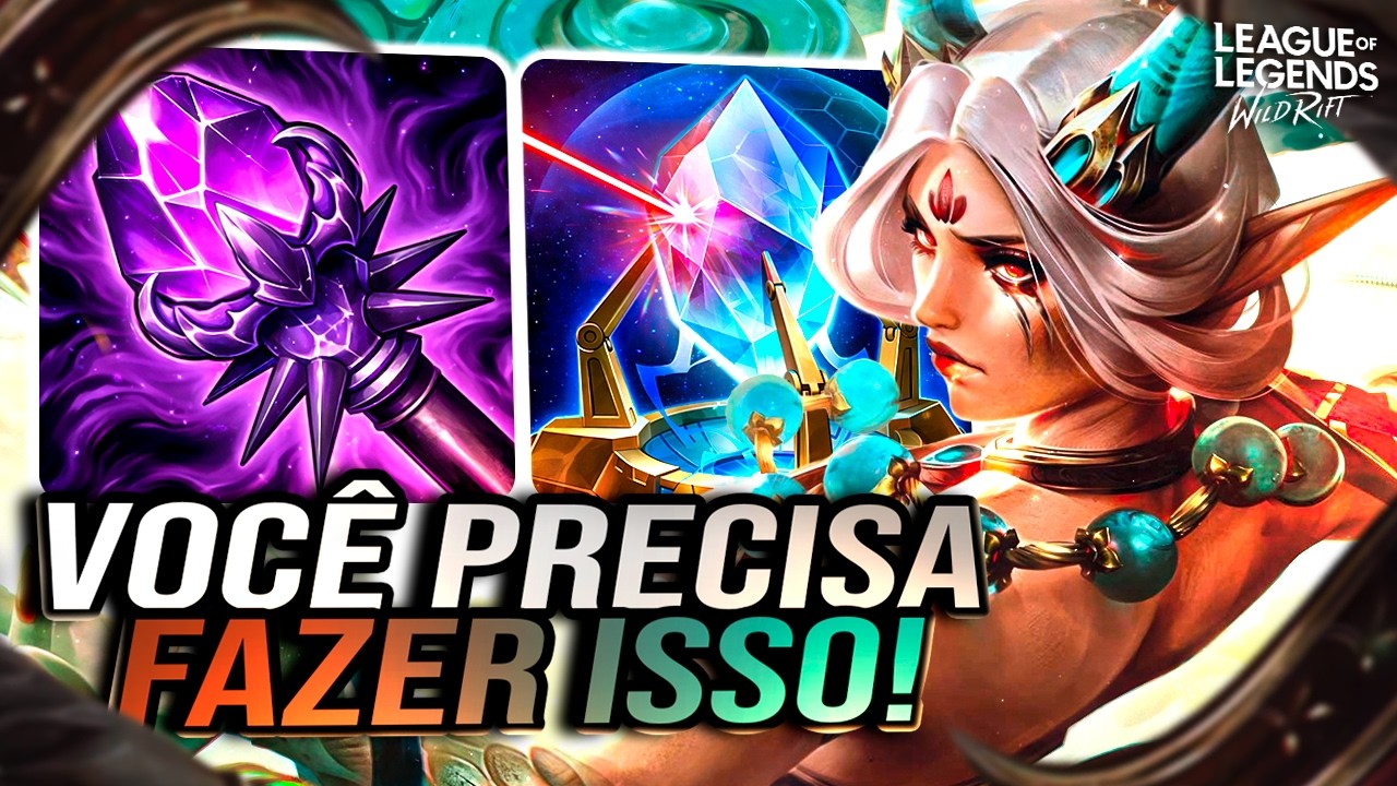 DIANA IMORTAL E COM MUITO DANO? A BUILD MAIS BROKEN DA CHINA! | LoL Wild Rift