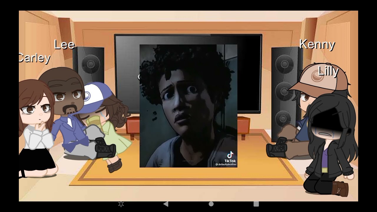 The walking dead game reaction (part one)