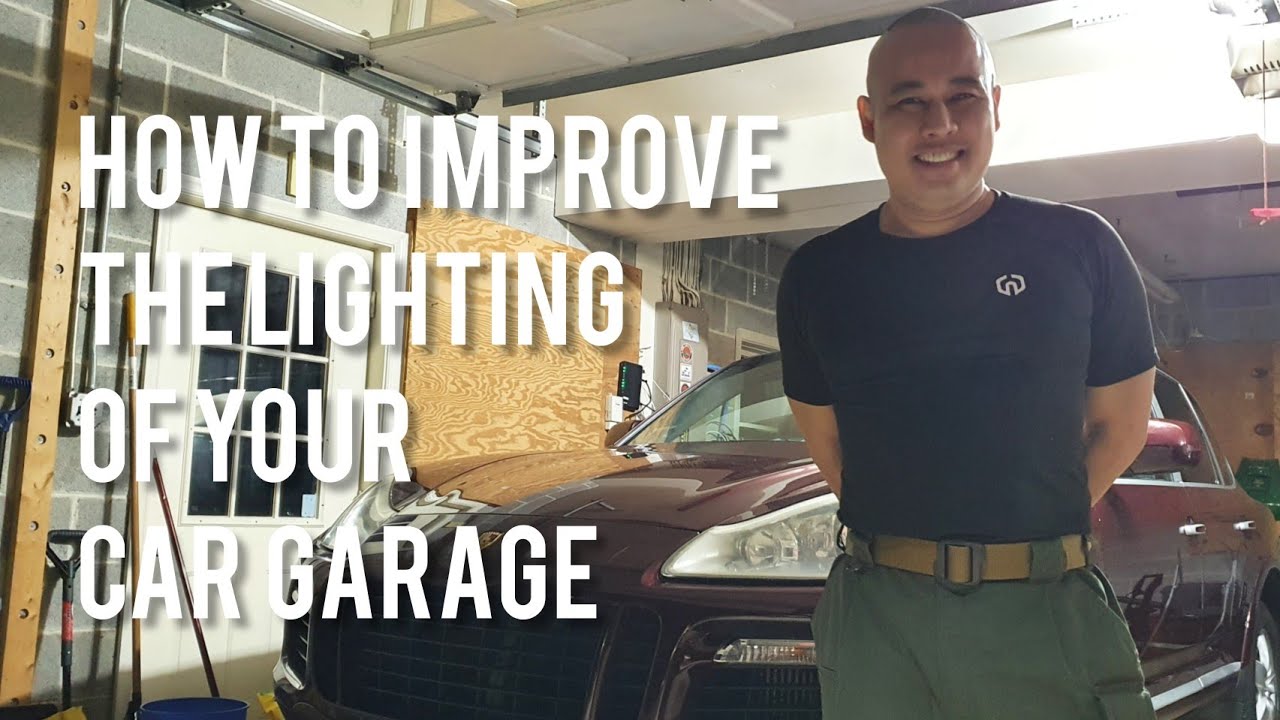 Improve and Brighten Dark Garage&nbsp;Workshop Lighting and Make It 10X Brighter
