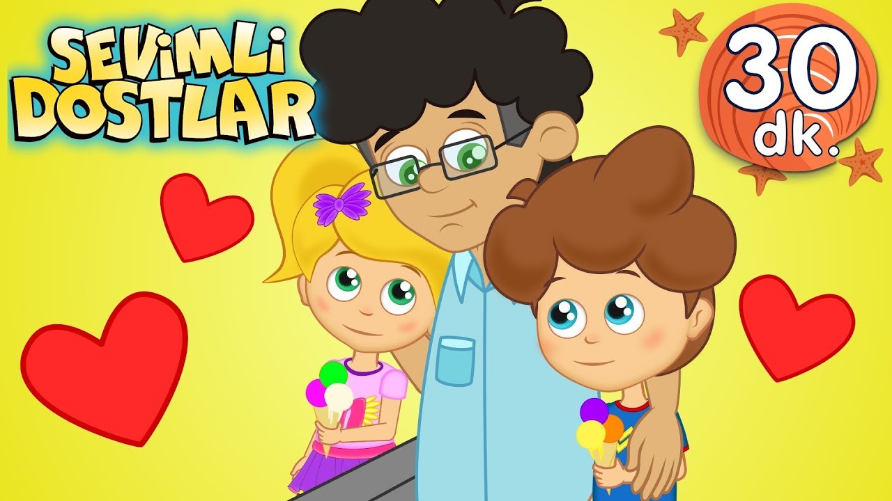 Babalar Günü şarkısı 💙 Canım Babacığım | Sevimli Dostlar Bebek Şarkıları | Adisebaba TV Kids Songs