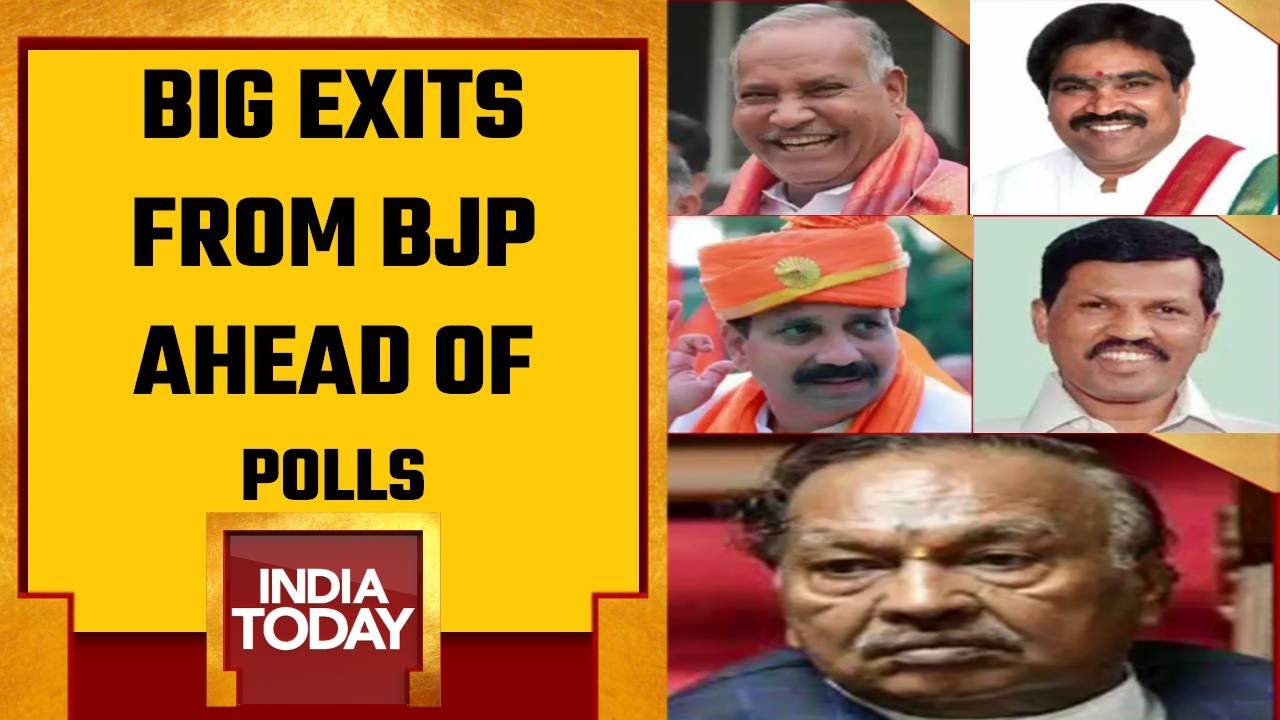 Karnataka Election 2023: Watch The List Of Big Exits From BJP Ahead Of Polls