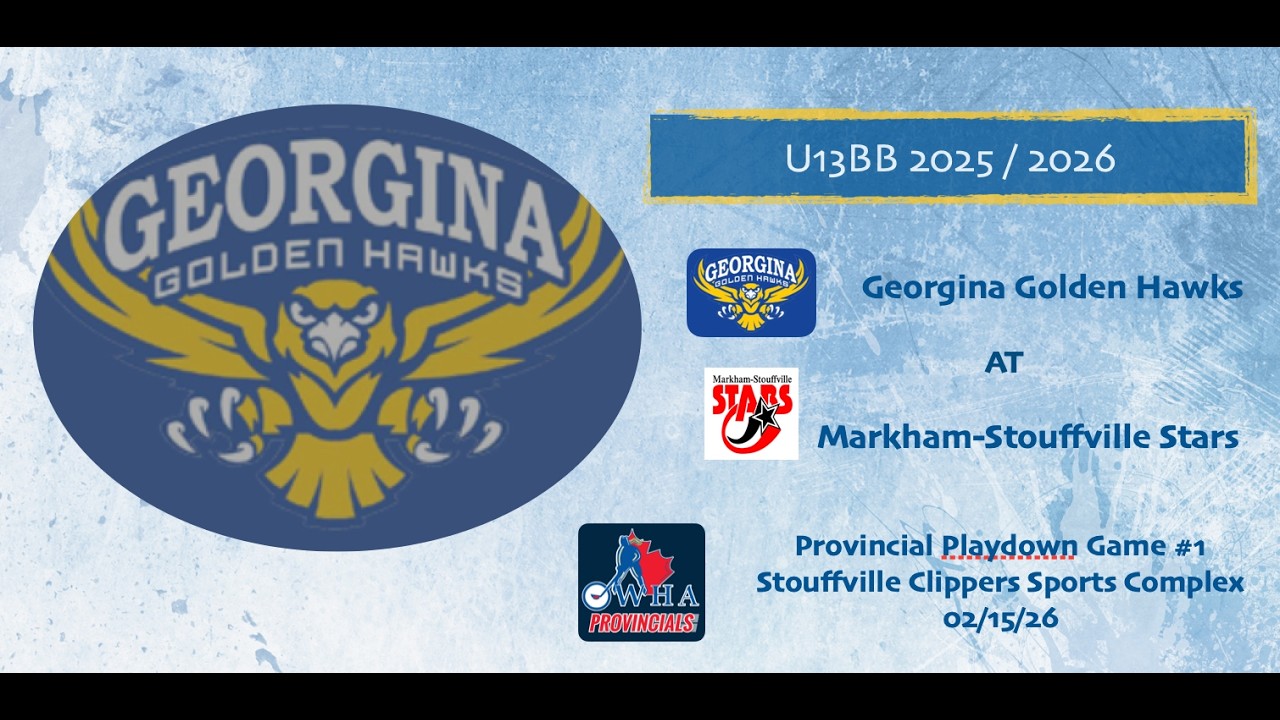 Georgina Golden Hawks @ Markham-Stouffville Stars