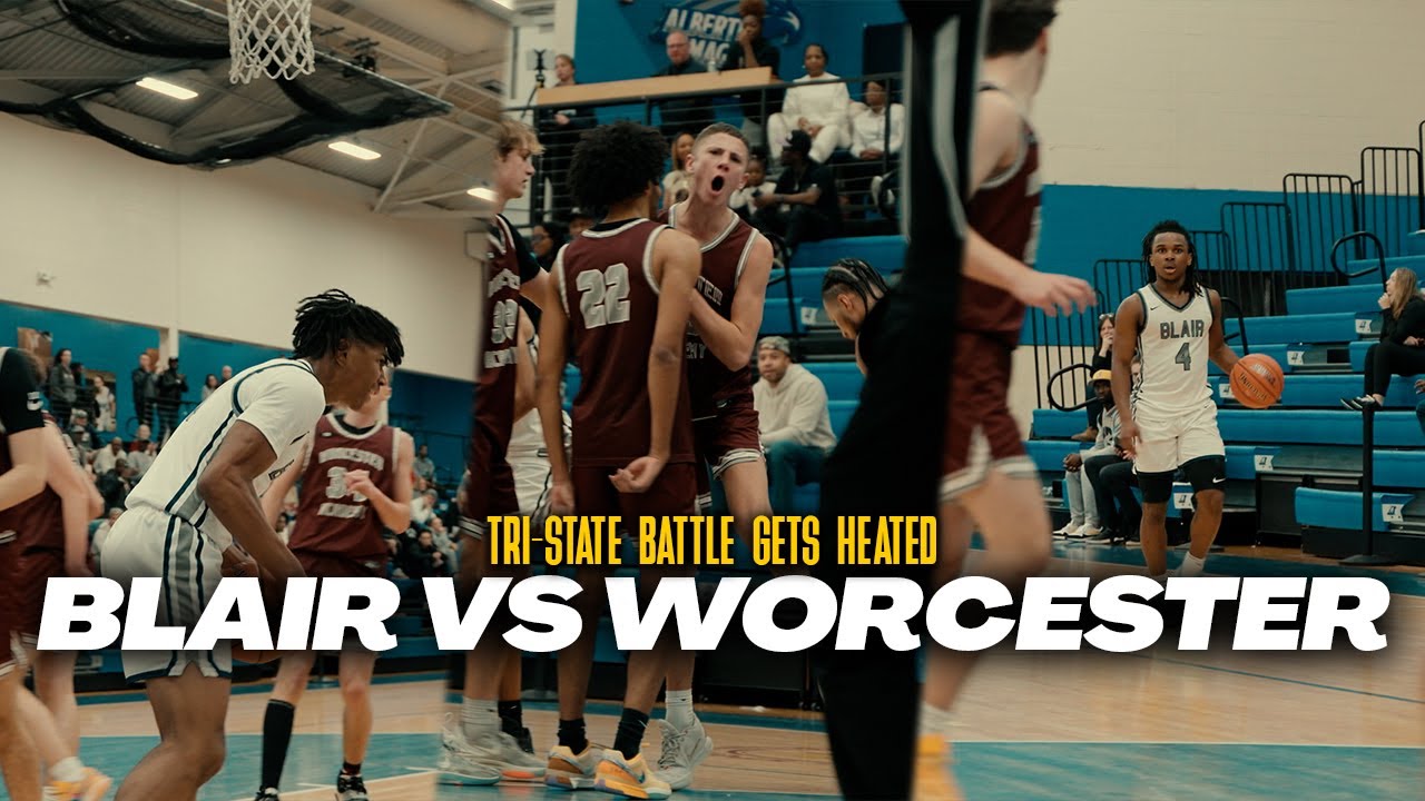 2026 4-Star Deron Rippey Jr & Blair Academy Gets Tested Against Worcester Academy 👀