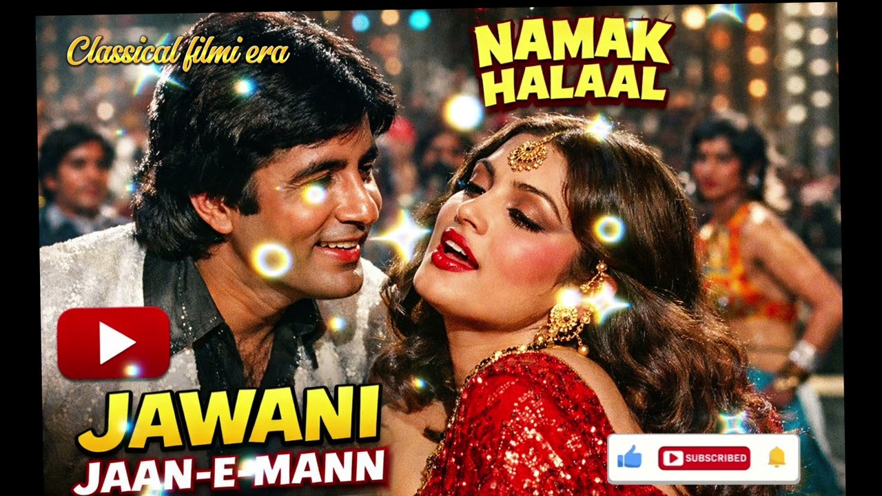 Jawani Janeman Haseen Dilruba | Namak Halaal (1982) | Asha Bhosle Hit Song | 80s Bollywood Classic