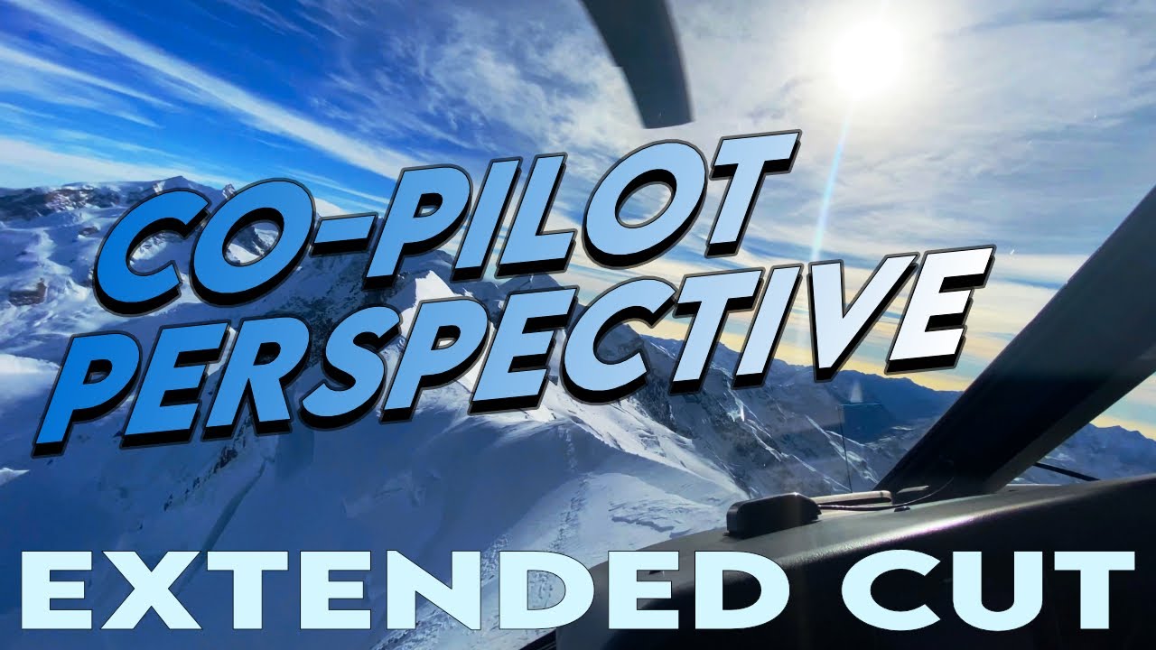 Helicopter flight with Air Zermatt in the Swiss Alps (no music) / Rundflug | Matterhorn [4k]