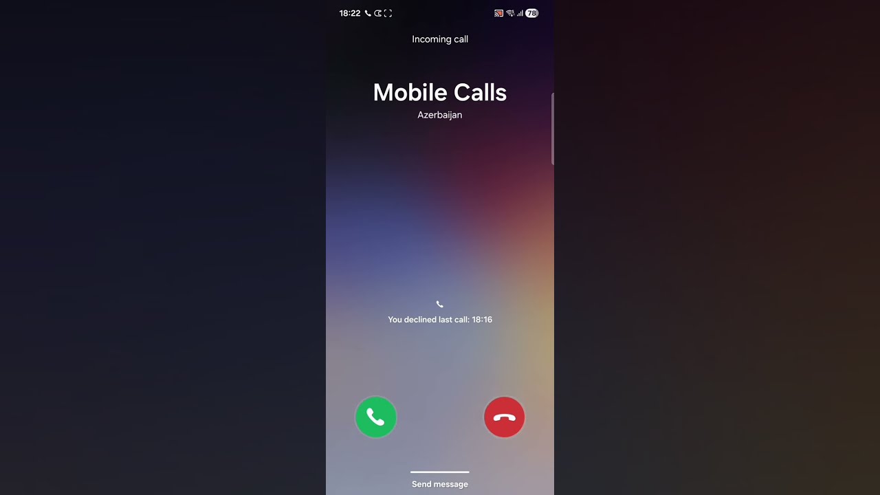 New Phone Samsung Galaxy A26 One UI 8 Stock Dialer incoming call