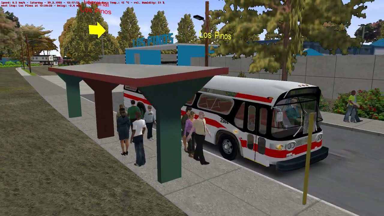 (OMSI 2) Habana Oeste route 184  - GM T6H New Look