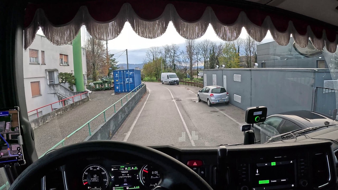 Truck Vlog - Italy & France. Riviera, Tunnels, Thoughts and Overtime Driving.