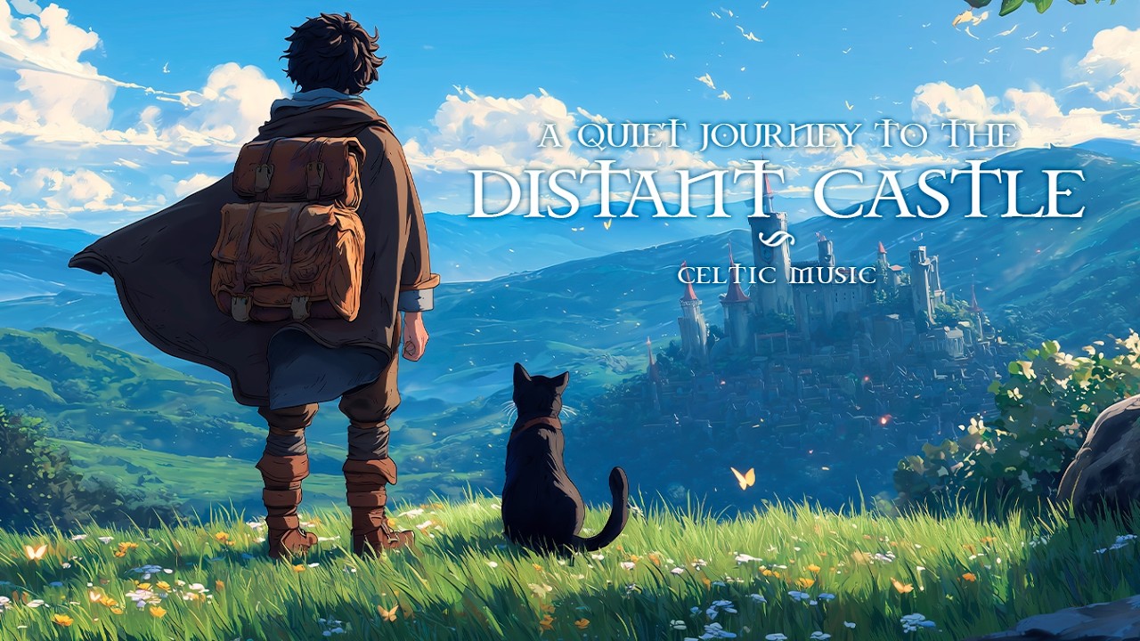 A Quiet Journey to the Distant Castle | Calming Celtic Music | Relaxing Background Music