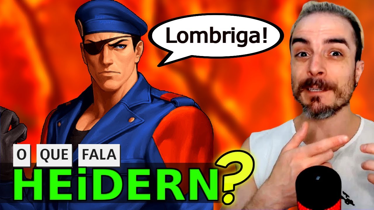 TUDO O QUE HEIDERN FALA EM KOF!