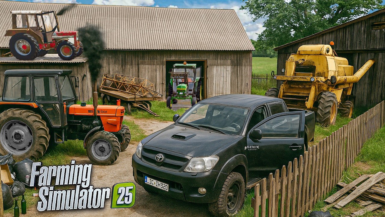 Ce Retraité Redémarre ses Vieux Tracteurs Oubliés pour la Première Fois | FS25 Roleplay