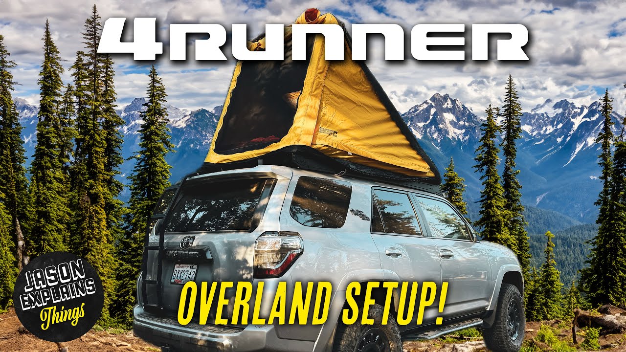 This Toyota 4Runner Overlanding Setup Rocks!  (GFC Roof Tent)