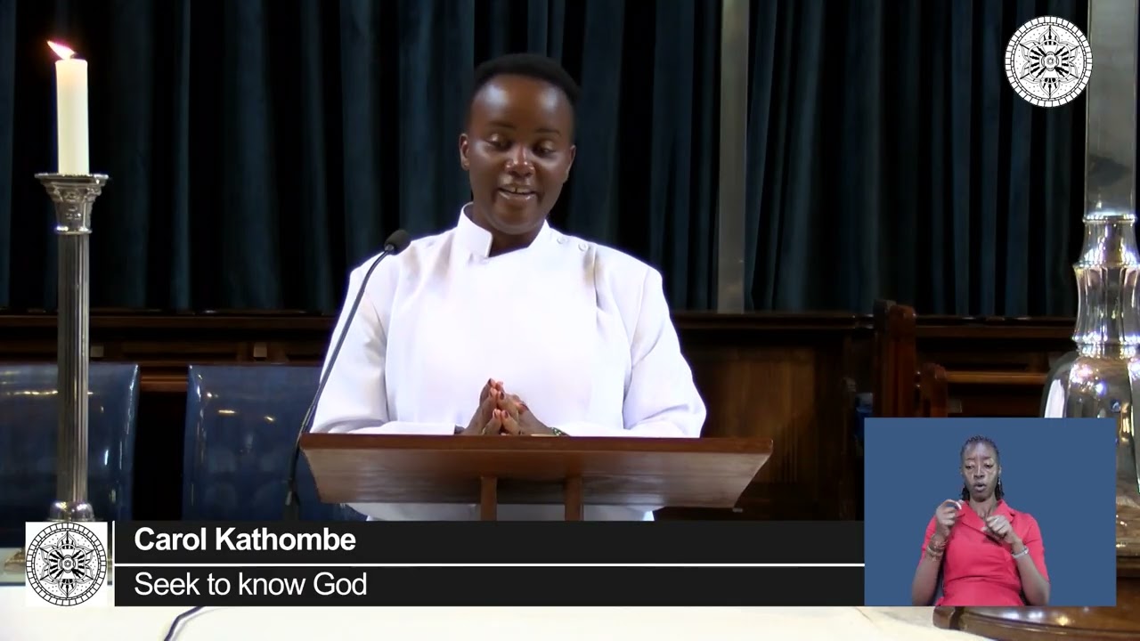 SEEK TO KNOW GOD || Caroline Kathombe || 10th March 2026