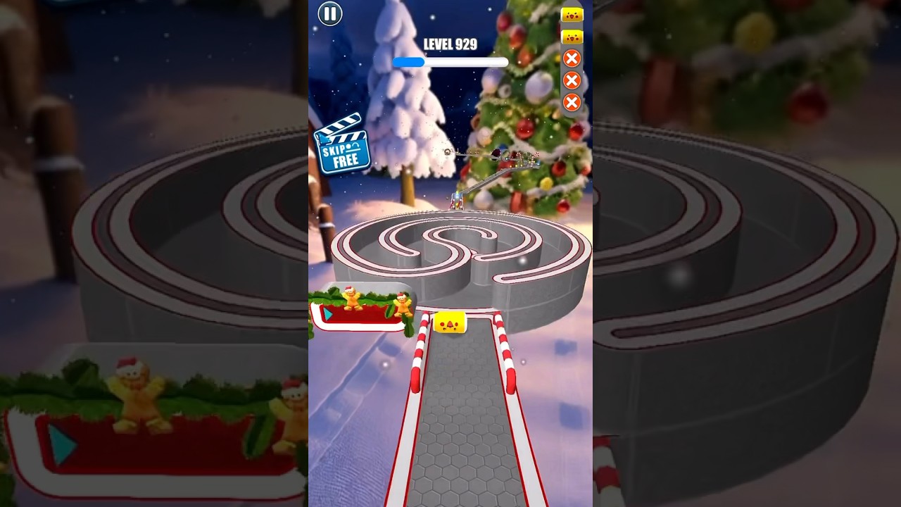 Level 929 Complete in Rolling Ball Sky Escape #goingball #rollingball #sky #gameplay