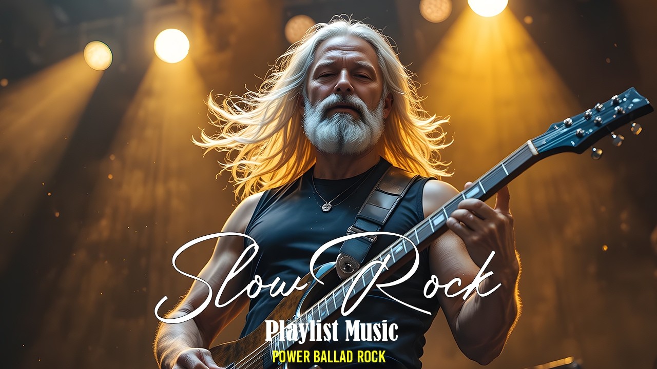 Best Slow Rock Classic Rock Ballads Ever | Powerful Melodies, Deep Emotions & Nostalgic Vibes 🌙🔥
