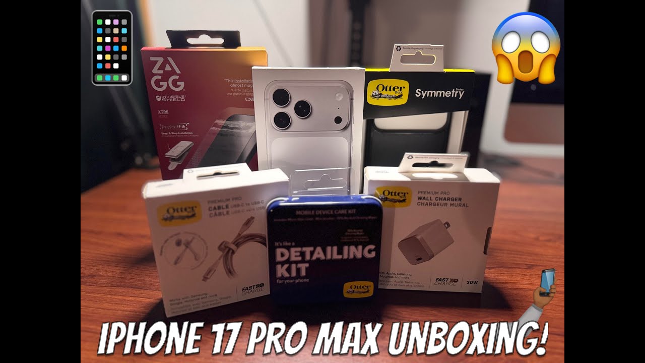 Apple iPhone 17 Pro Max Unboxing + Apple Watch Series 11 & Accessories!
