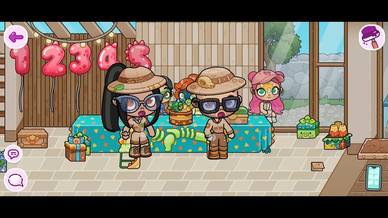 FESTA DE ANIVERSÁRIO NO AVATAR WORLD, MEU IRMÃO FEZ 5 ANOS💙