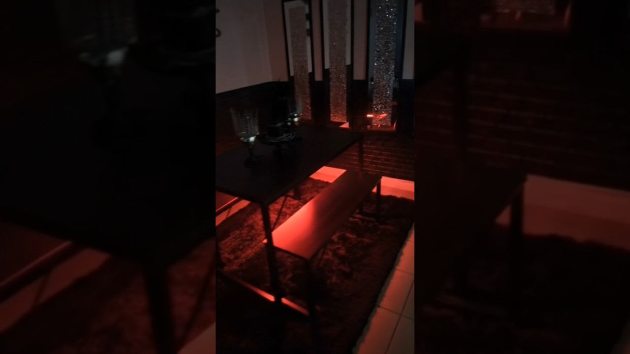 Идеи освещения для обеденного стола. #led #ledlights #ledlight