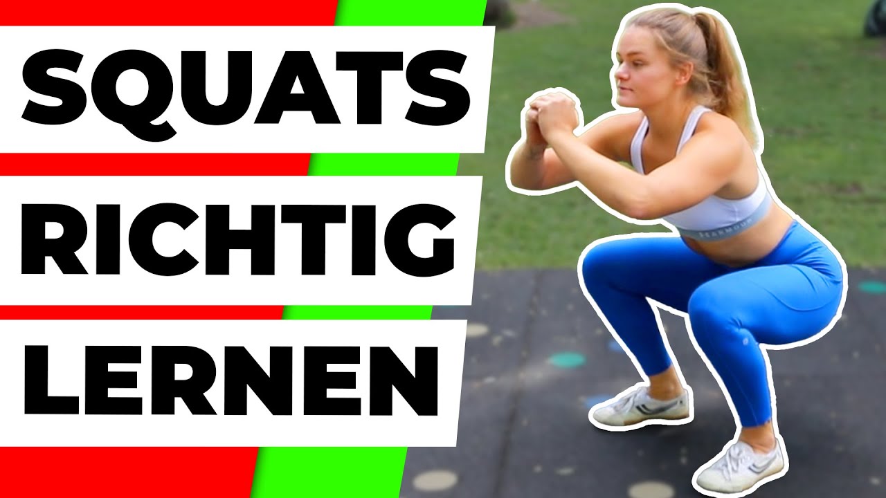 Richtig KNIEBEUGEN | Technik & Tipps für Bodyweight Squats
