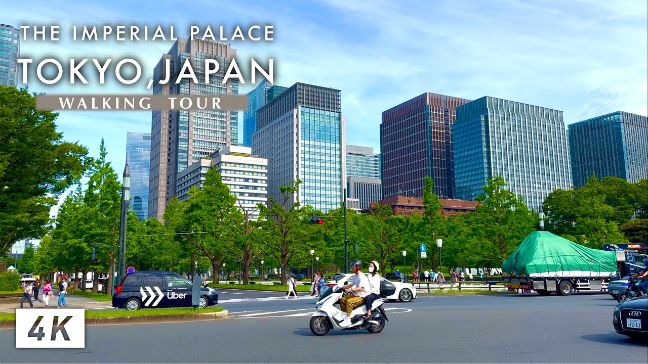 Tokyo&rsquo;s Imperial Palace | Tokyo Walking Tour 🇯🇵【4K HDR】