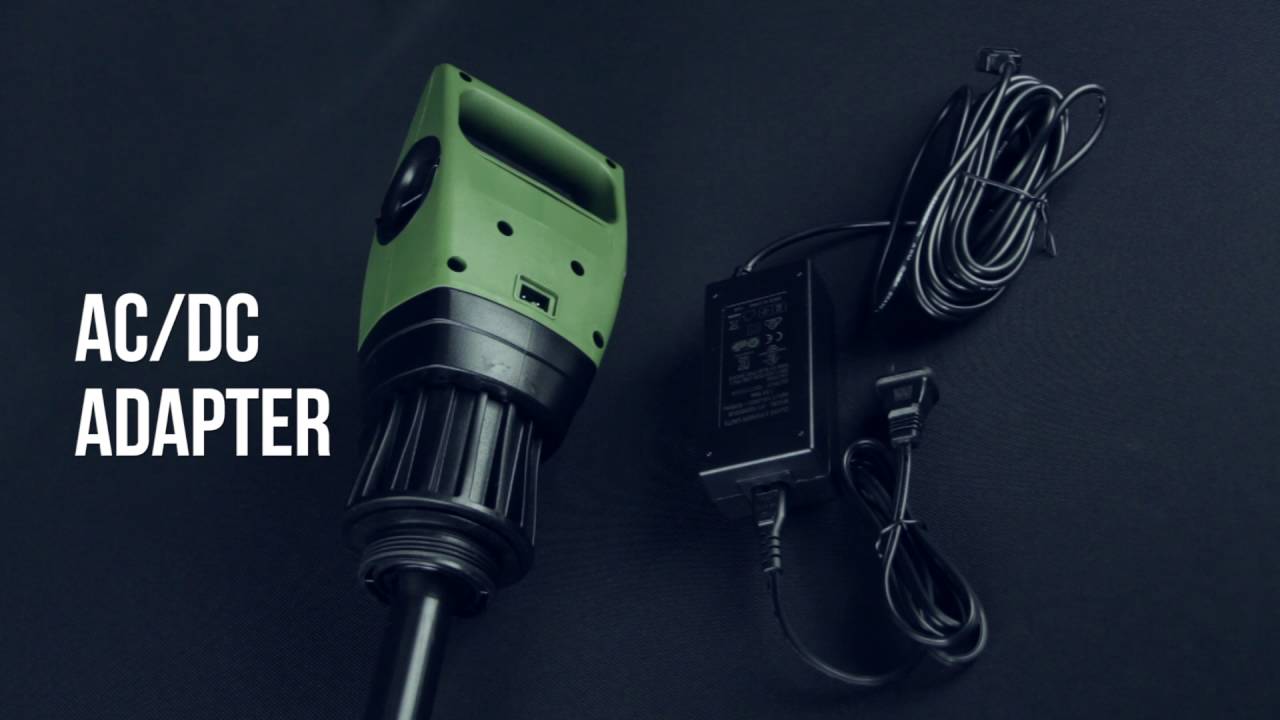 TERA PUMP 1ST GEN TReDRUM Electric Drum Barrel Pump (Rechargeable Battery / Car Battery DC cable)