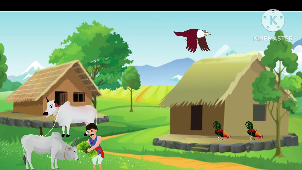 शिकारी और चुराई गई मुर्गियाँ ||#हिंदी कहानी ||#नैतिक कहानी ||#कहानियां ||#cartoon