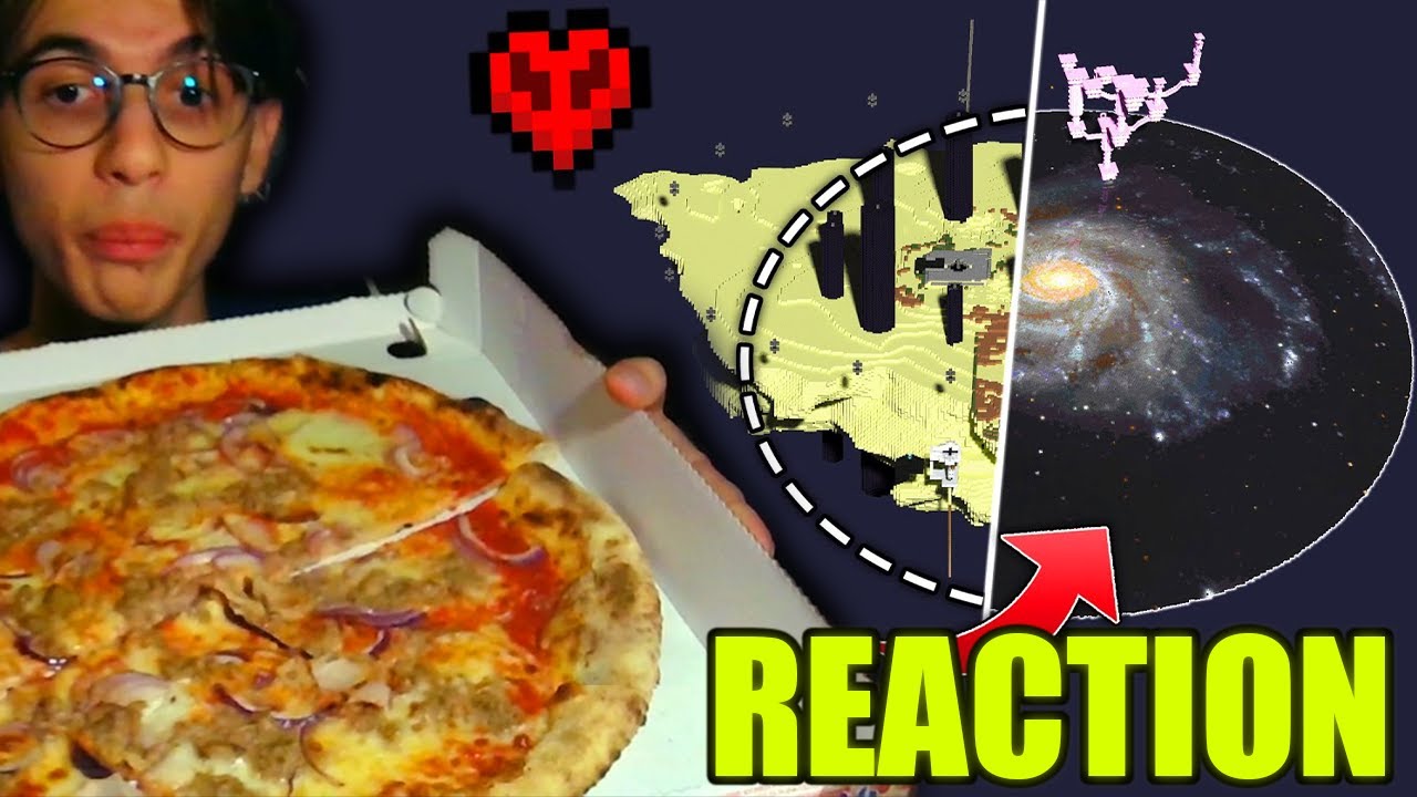 HANNO COSTRUITO UNA GALASSIA NELL'END (REACTION MENTRE MANGIO)