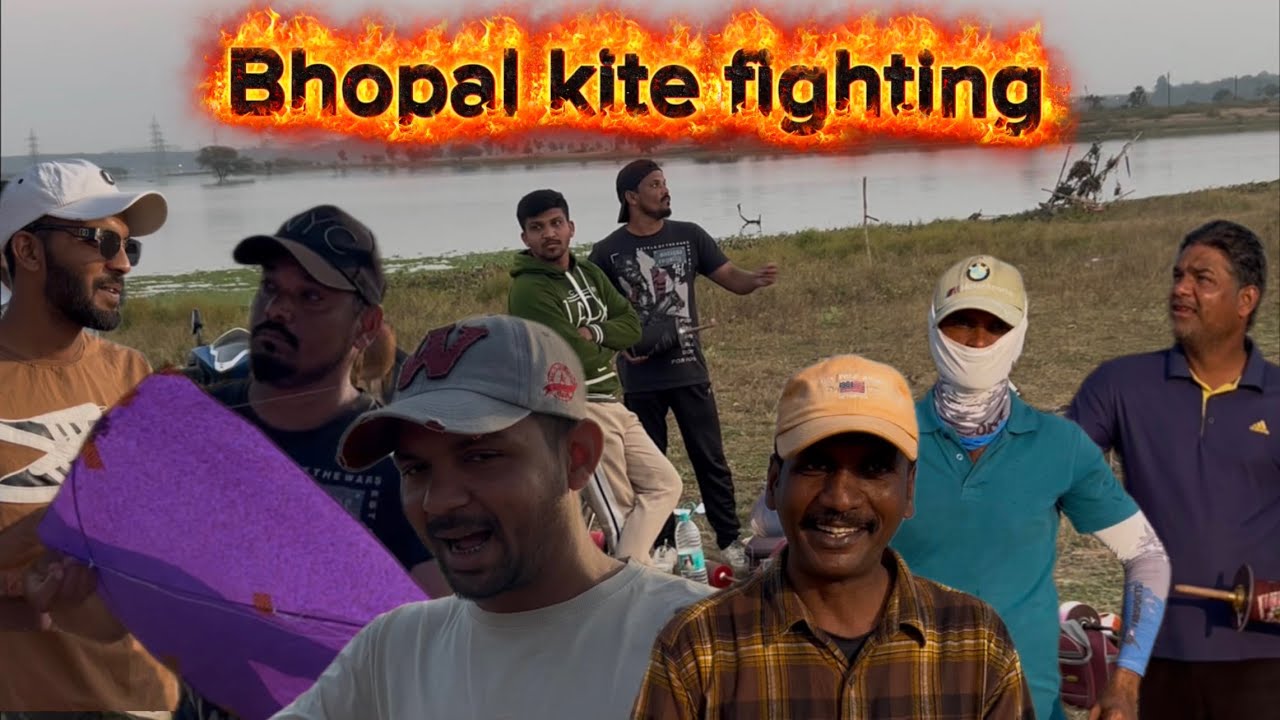 Bhopal kite fighting  #youtube #kiteground #kiteflying #viral #kitesurfing #shortsfeed #trending 