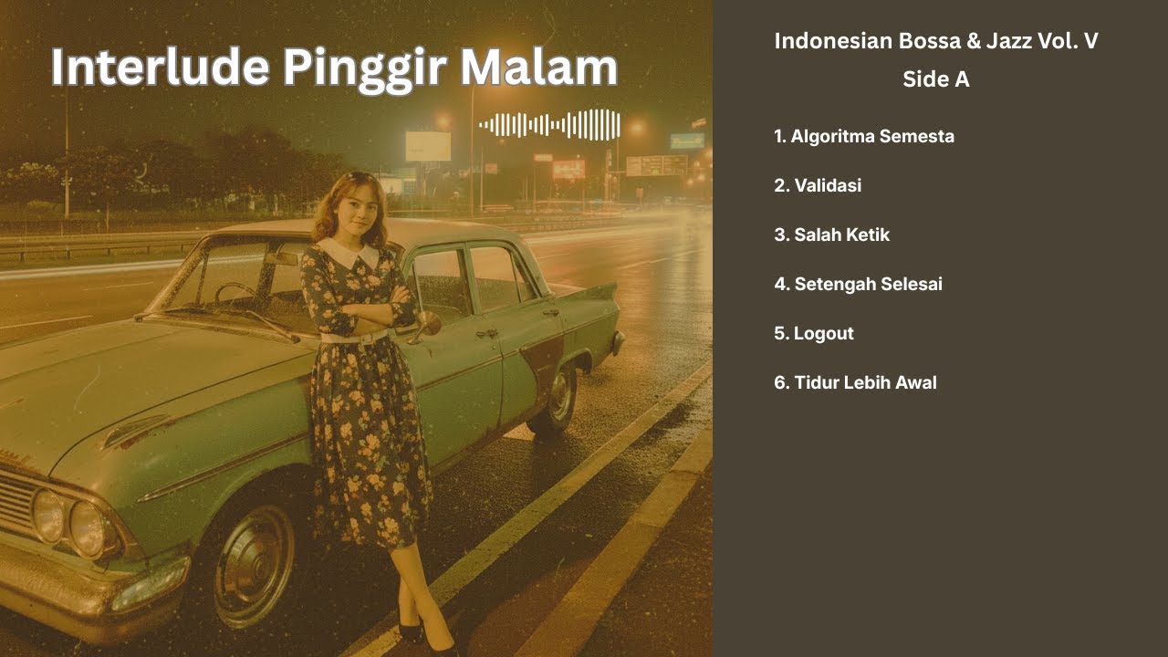 Indonesian Bossas & Jazz 【Vol. V】- Interlude Pinggir Malam (Side A) 🎵