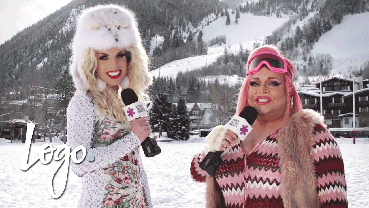 Aspen Gay Ski Week '16 | Good Morning Aspen w/ Ginger Minj & Katya | Logo