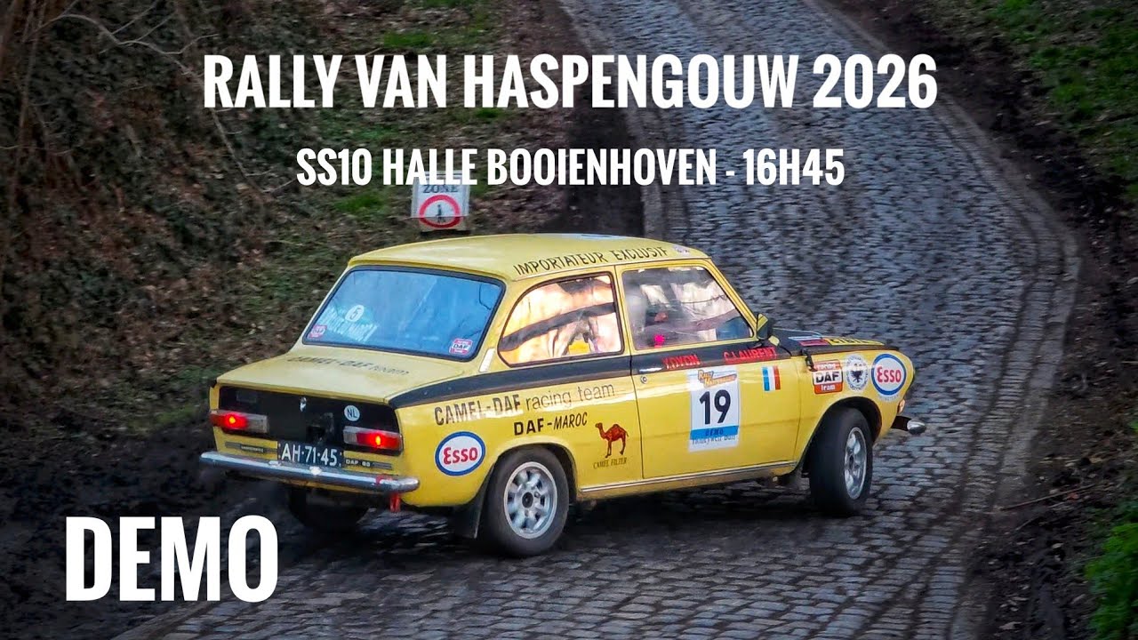 Rally Van Haspengouw 2026 BRC - DEMO SS10 Halle Booienhoven