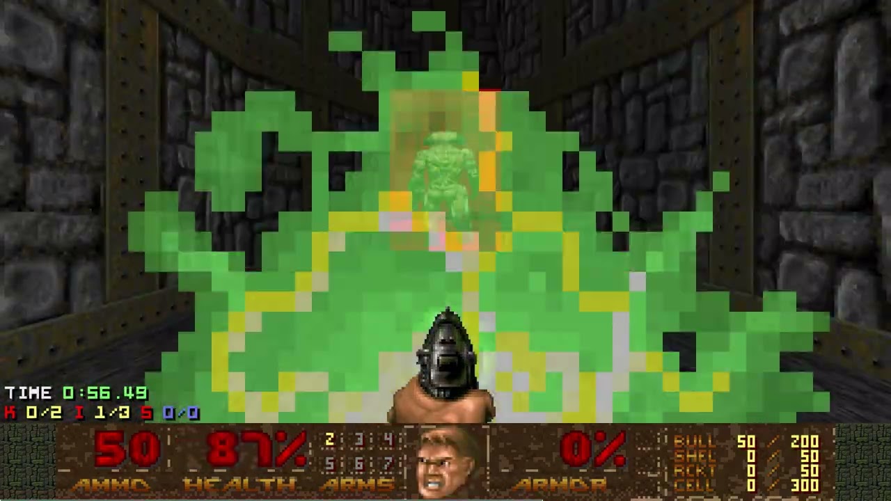Doom 2: TNT3 MAP22 in 1:28.54 UV Max