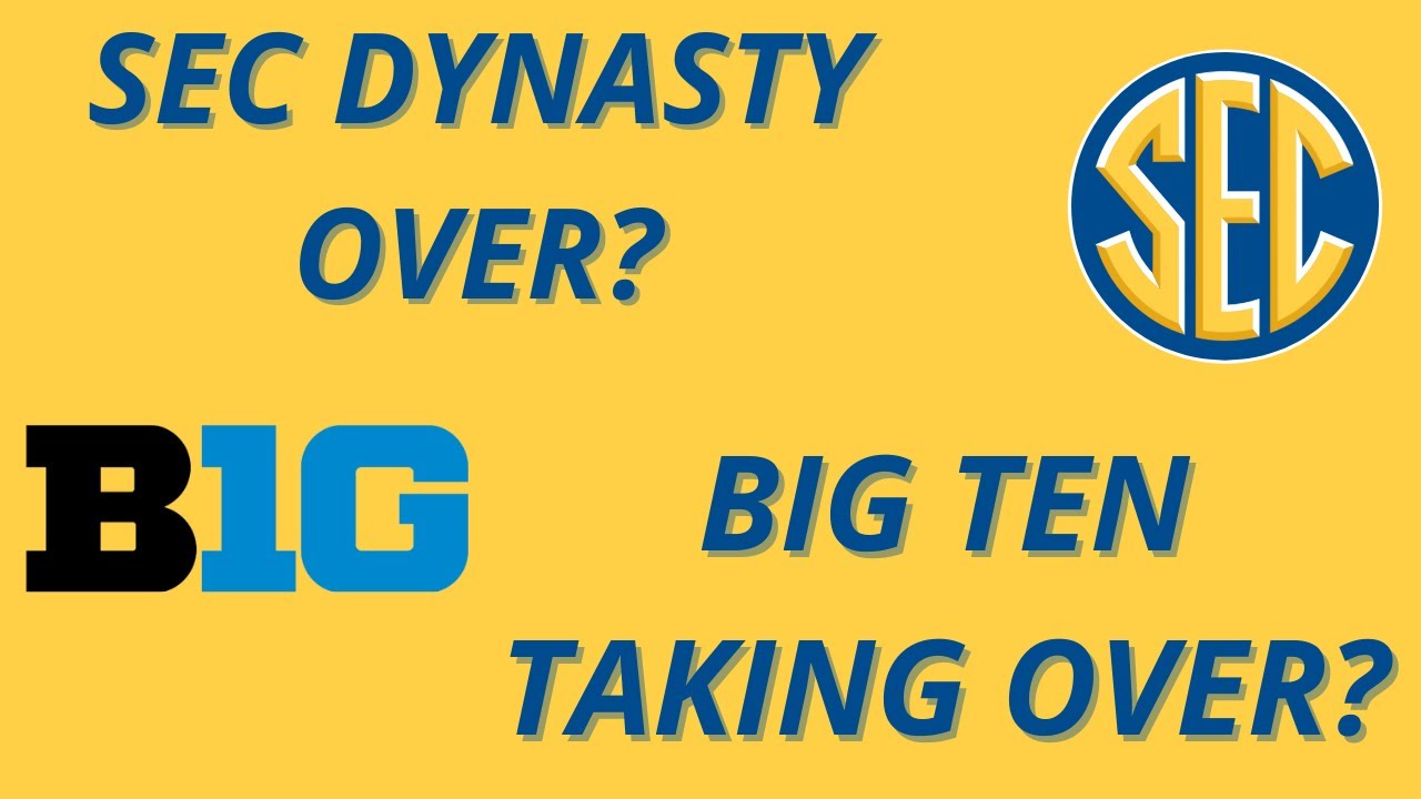 Is the SEC Dynasty Over? Big Ten Dominance Explained