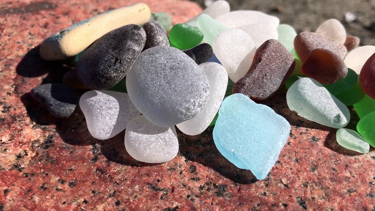 Late Winter 2019 Sea Glass Hunt-  Glass Beach, Port Townsend, Washington State