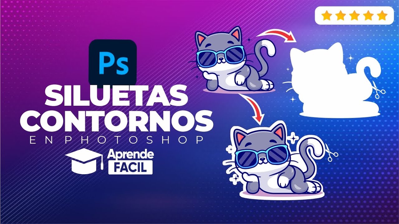 Como hacer contornos y siluetas en photoshop