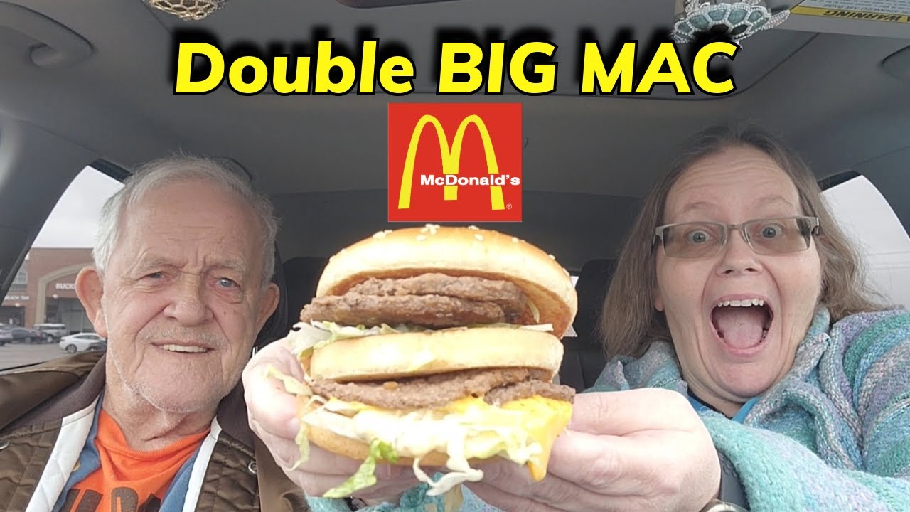 McDonald's Double BIG MAC Review #foodreview #fastfoodreview #mcdonalds #tastetest