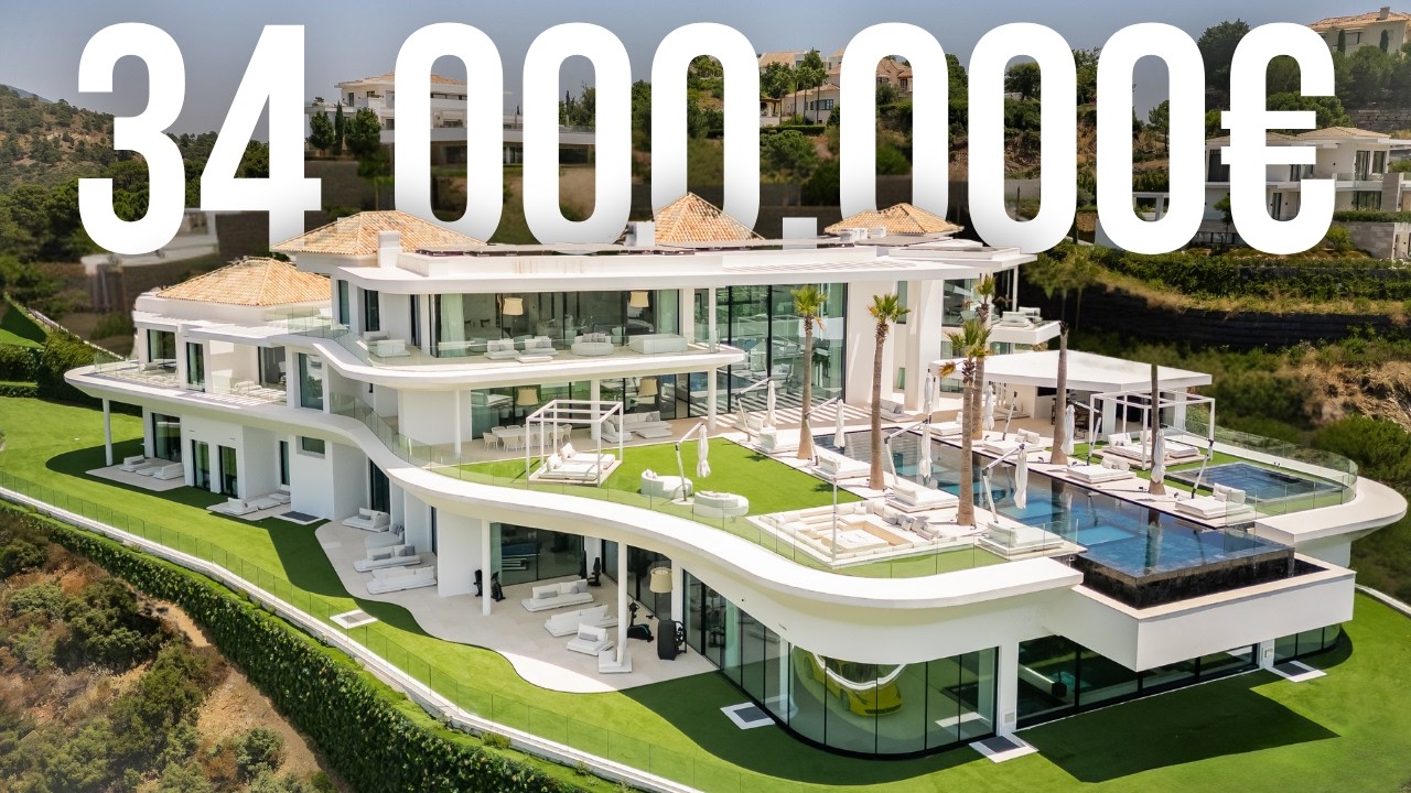 Inside a €34,000,000 MEGA MANSION in La Zagaleta with 15-CAR GARAGE & F1 Showroom