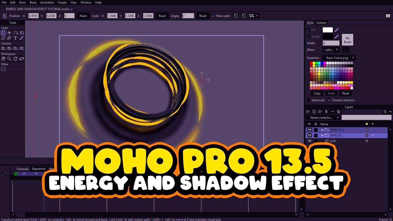 MOHO PRO 13.5.2 | ENERGY AND SHADOW EFFECT