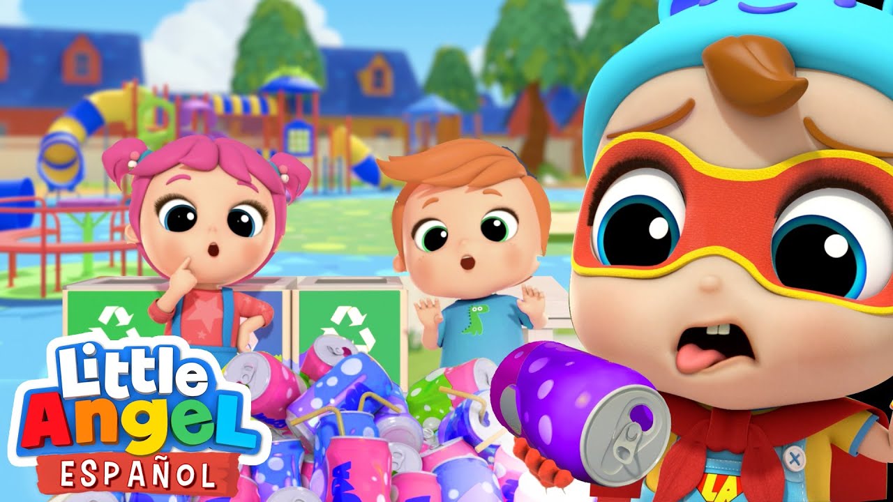 ¡Bebé Juan Vamos A Limpiar El Parque! | Canciones infa | Canciones infantiles | Little Angel Español