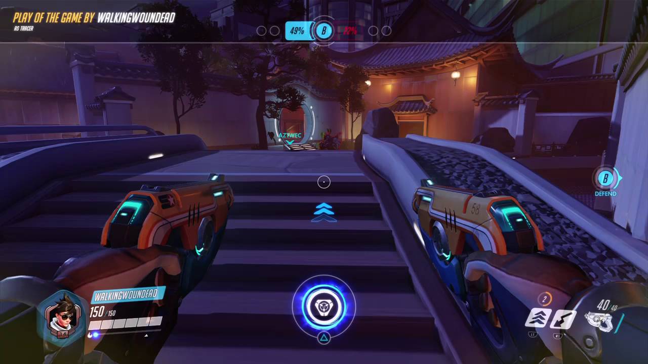 INSANE Tracer quad pulse bomb play of the game!!!